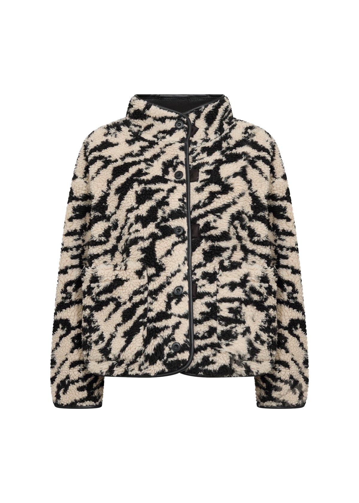 picture of SoyaConcept GIDA 2 Reversible Jacket - Zebra/Black - Number Two - womens - fashion - clothing - SoyaConcept 5