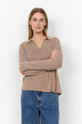 SoyaConcept BIARA 159 Jumper - Camel Melange