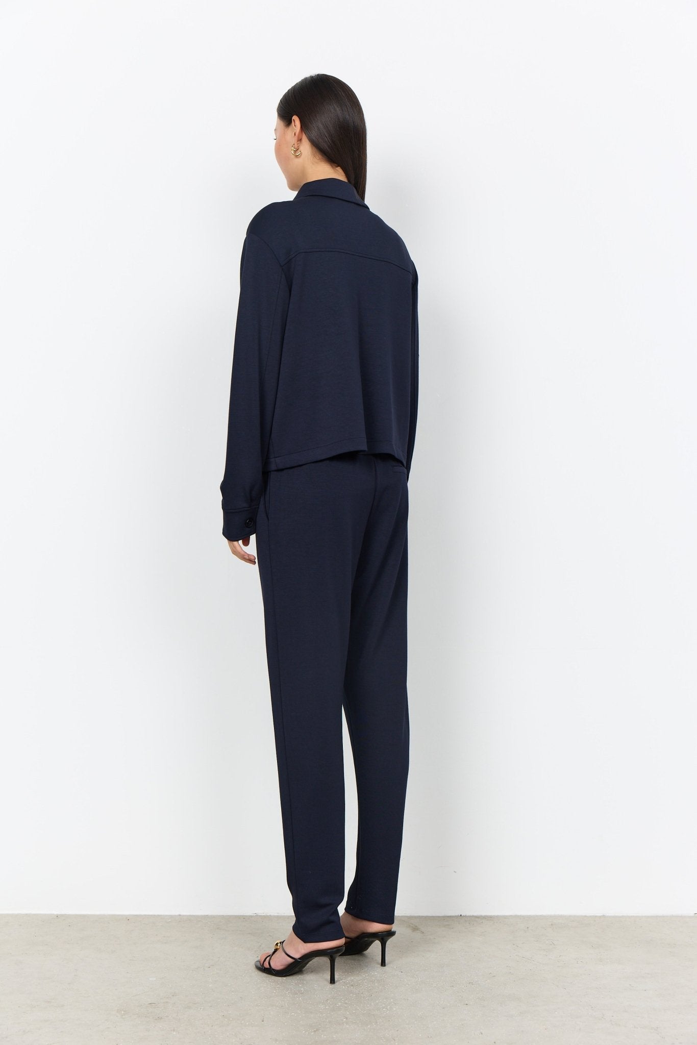 picture of SoyaConcept BANU 337 Sweatshirt Jacket - Navy - Number Two - womens - fashion - clothing - SoyaConcept 3