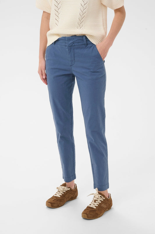 picture of Part Two Soffys PW Trouser - Blue Indigo - Number Two - womens - fashion - clothing - Part Two 1