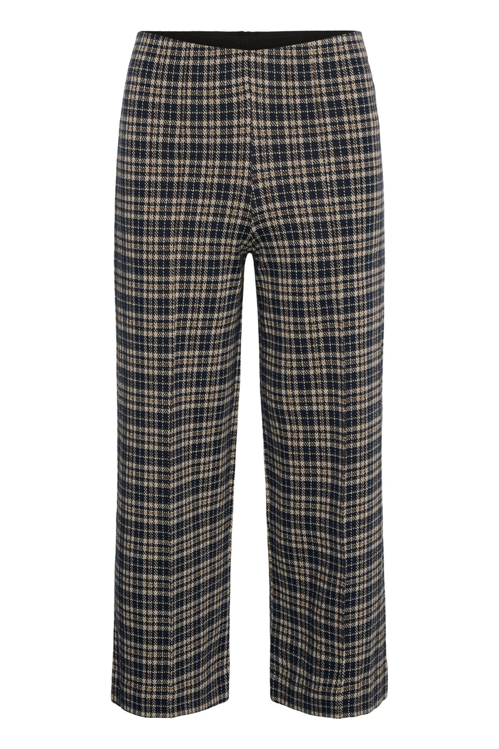Part Two Ilisan Trouser - Dark Navy Check