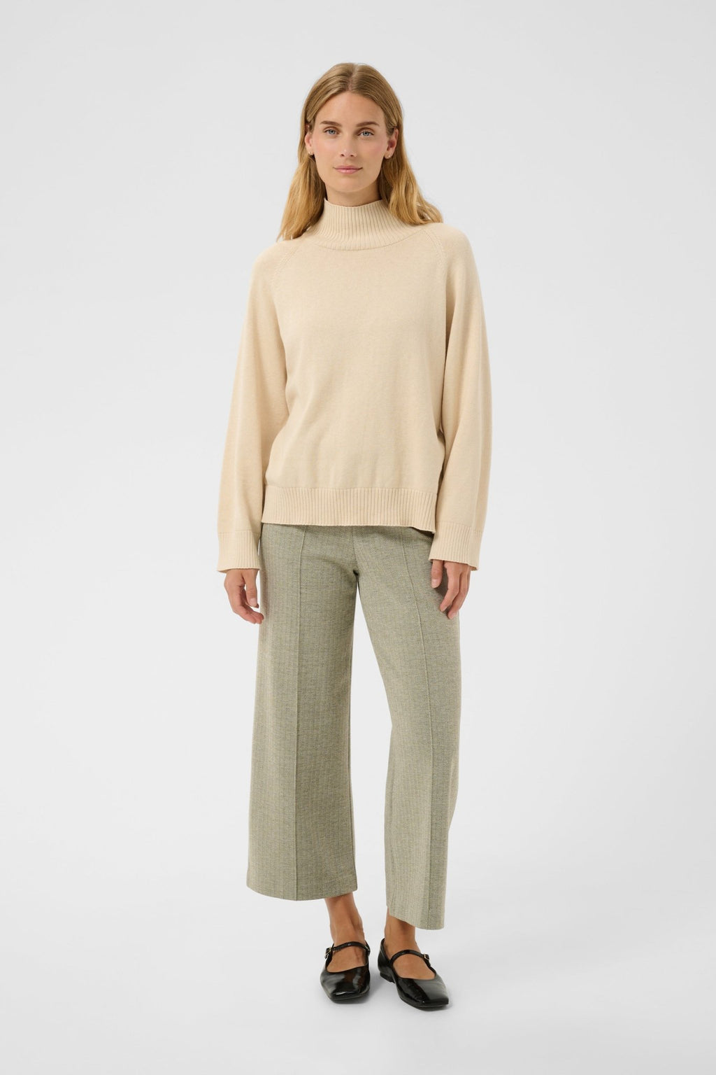 picture of Part Two IIisan Trouser - Bettle Herringbone - Number Two - womens - fashion - clothing - Part Two 3