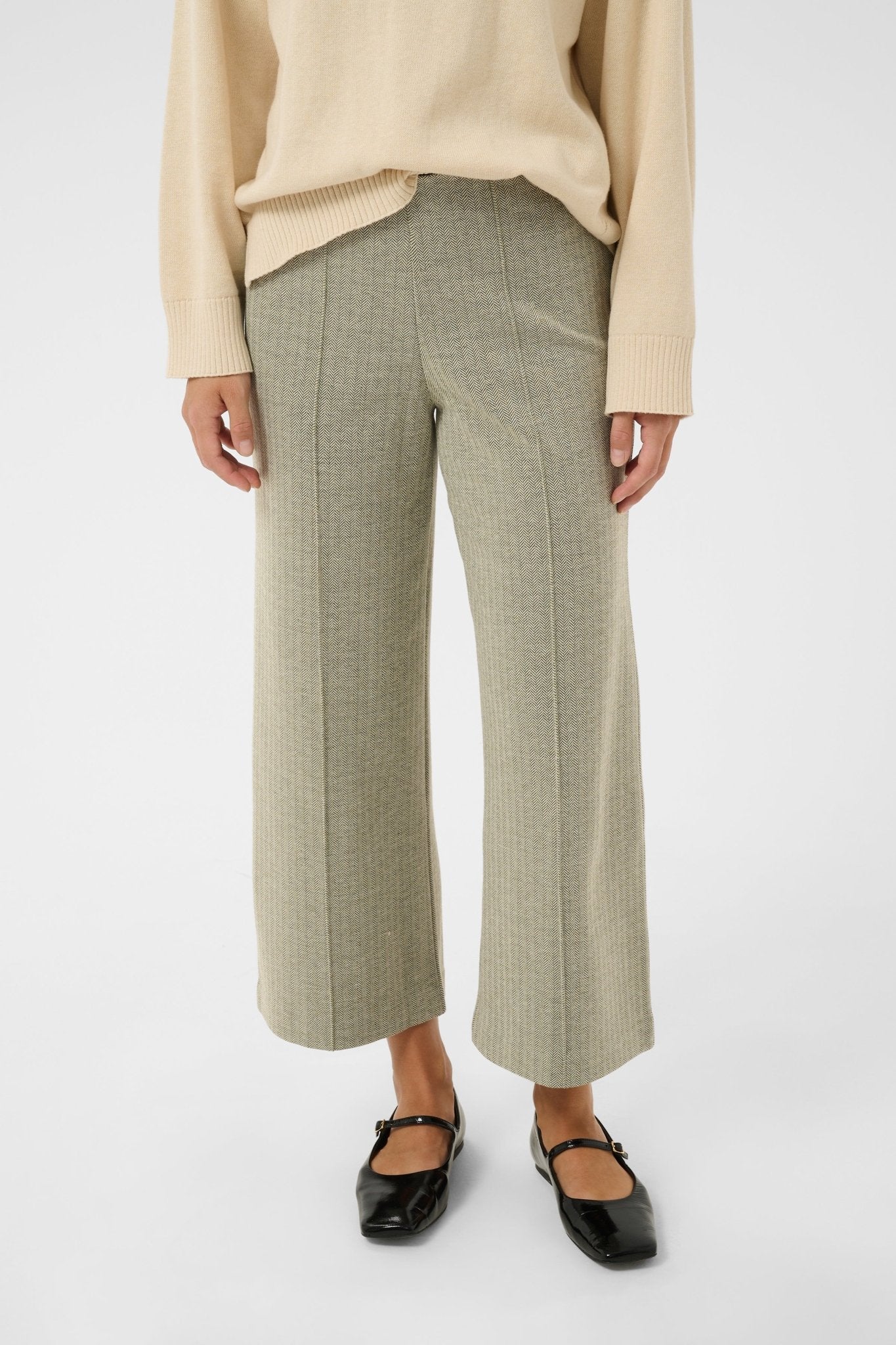 picture of Part Two IIisan Trouser - Bettle Herringbone - Number Two - womens - fashion - clothing - Part Two 1