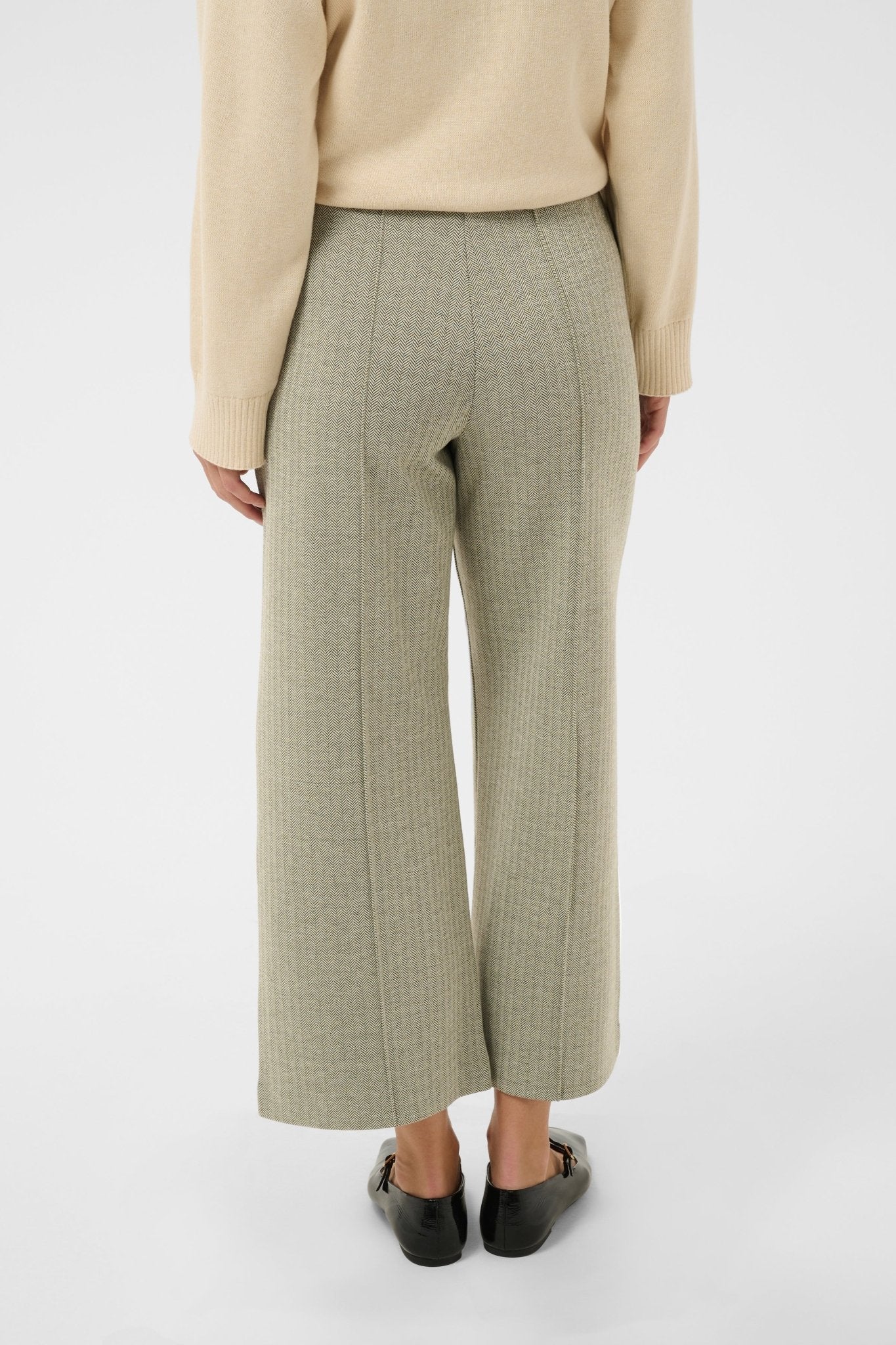 picture of Part Two IIisan Trouser - Bettle Herringbone - Number Two - womens - fashion - clothing - Part Two 5