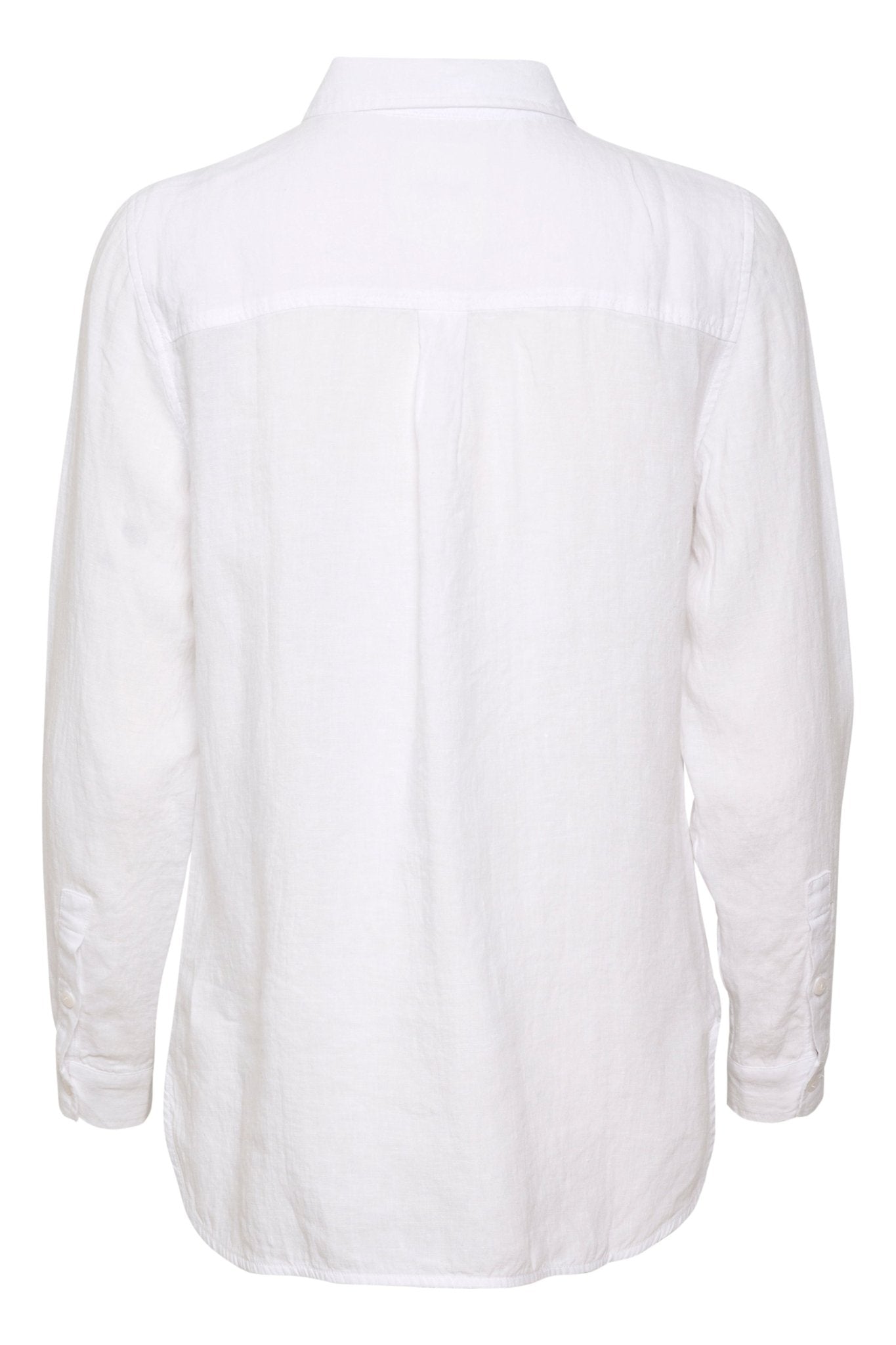 picture of Part Two KivasPW Linen Shirt Bright White - Number Two - womens - fashion - clothing - Part Two 7
