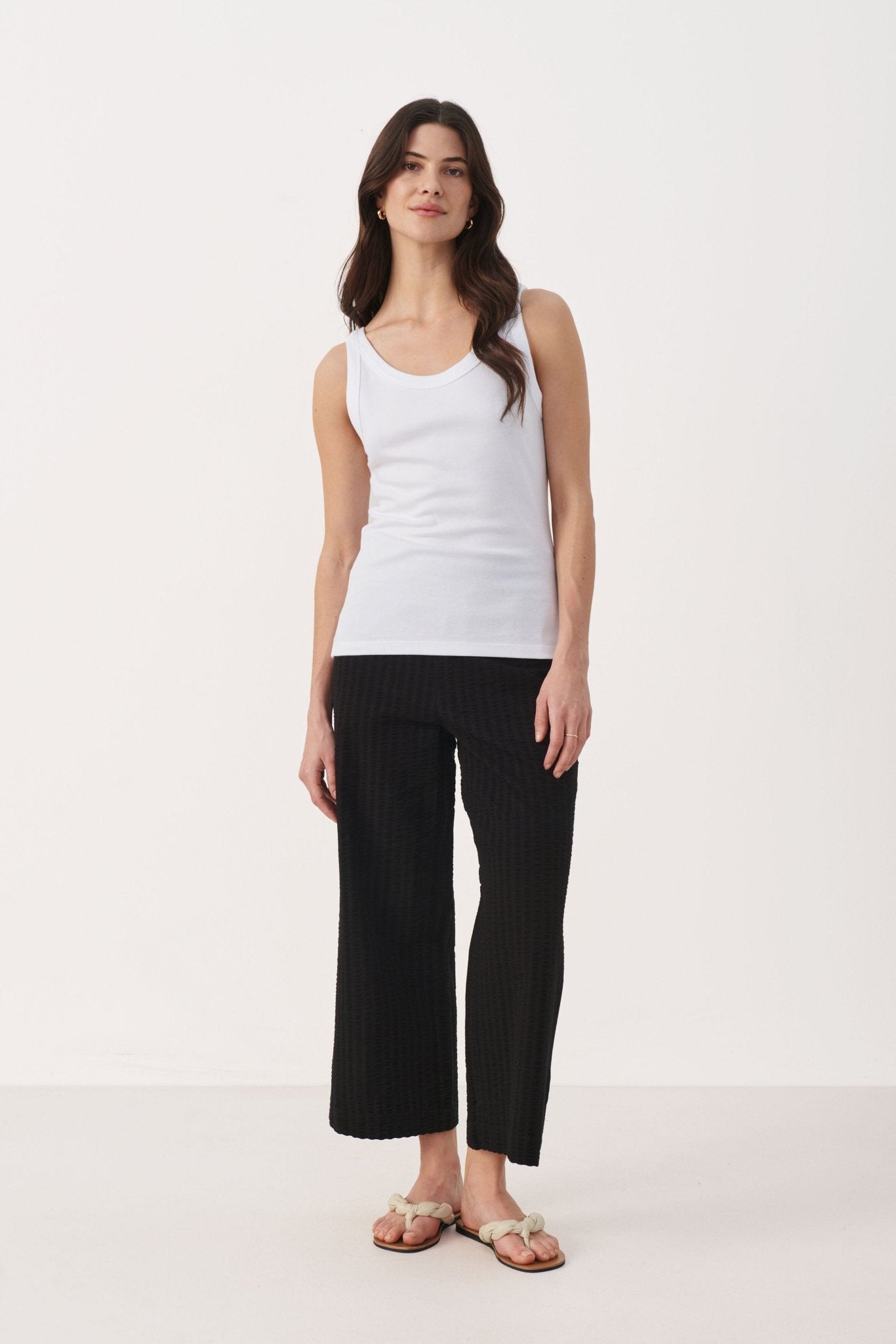 Part Two ArvidaPW Vest Top Bright White