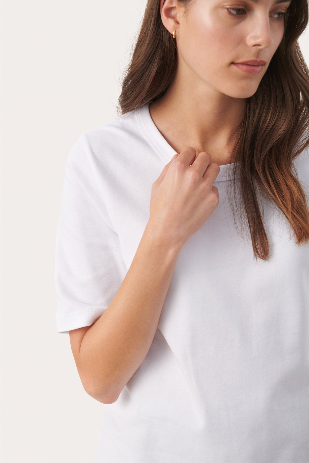 picture of Part Two RatanaPW T-shirt Bright White - Number Two - womens - fashion - clothing - Part Two 2