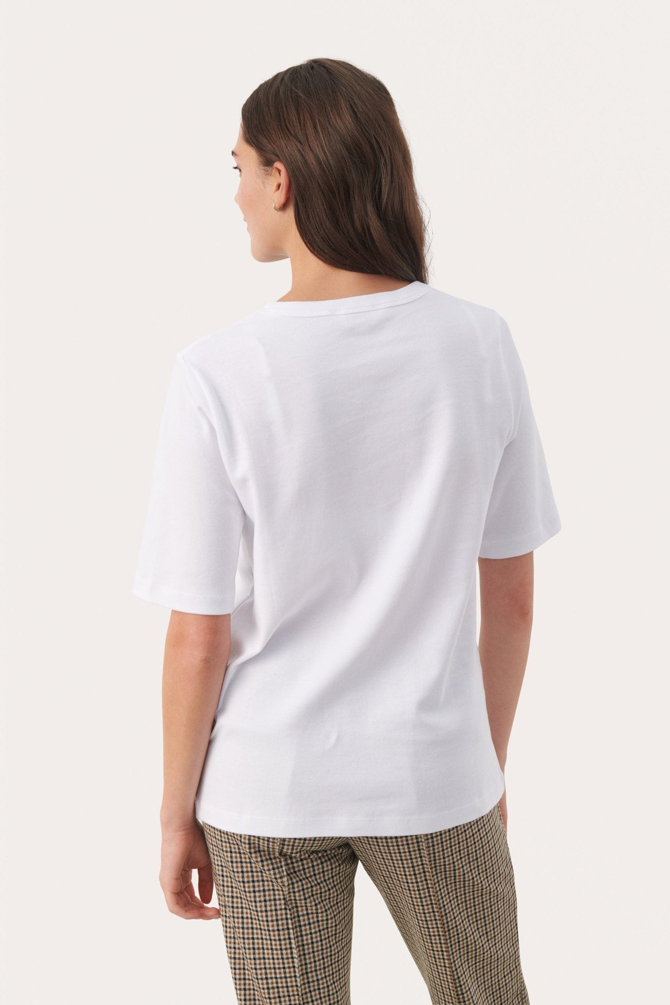 picture of Part Two RatanaPW T-shirt Bright White - Number Two - womens - fashion - clothing - Part Two 5