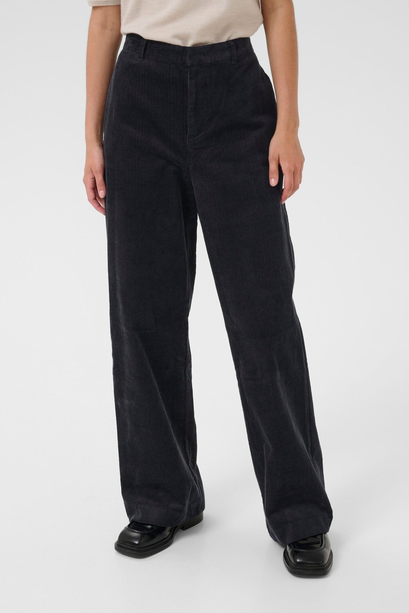 picture of Part Two Clarisse Trouser - Dark Navy - Number Two - womens - fashion - clothing - Part Two 3