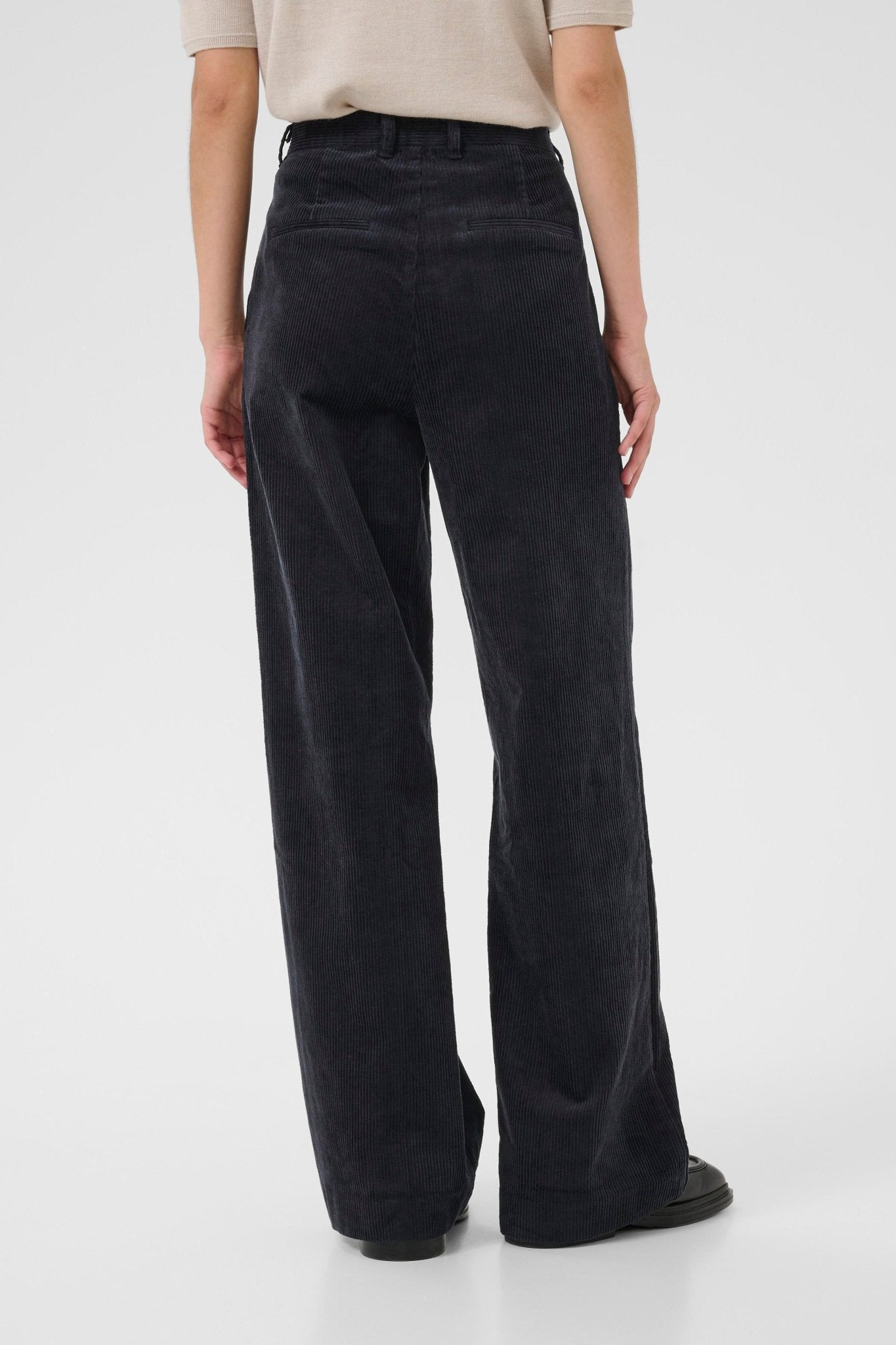 picture of Part Two Clarisse Trouser - Dark Navy - Number Two - womens - fashion - clothing - Part Two 4