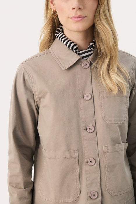 Part Two FredaPW Casual Jacket Desert Taupe