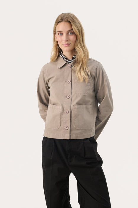 Part Two FredaPW Casual Jacket Desert Taupe