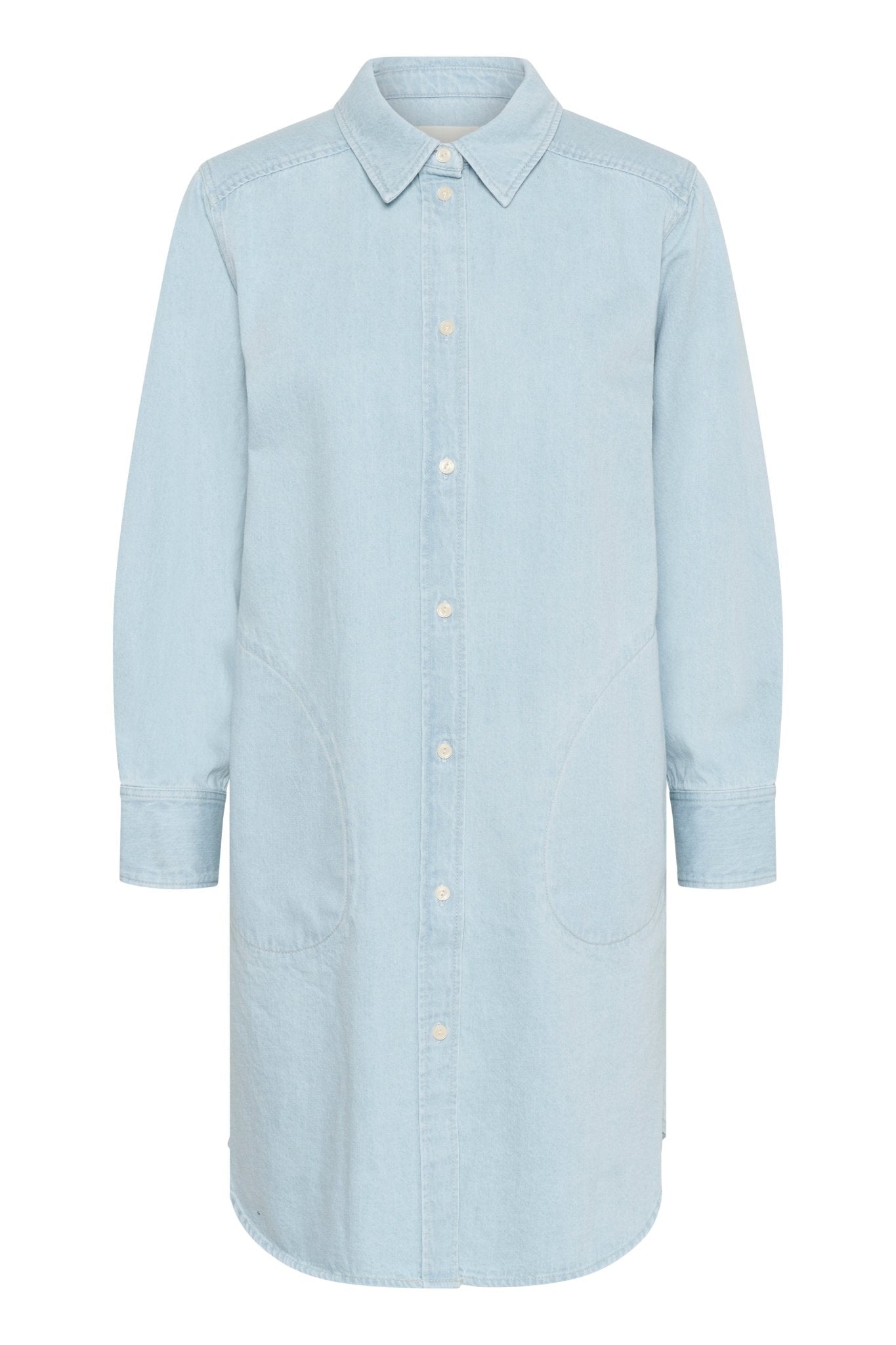 picture of Part Two NuriaPW Dress Whiteish Blue Denim - Number Two - womens - fashion - clothing - Part Two 1