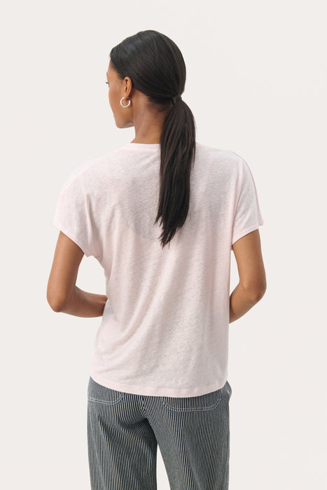 Part Two AxelinesPW T-shirt Mauve Chalk