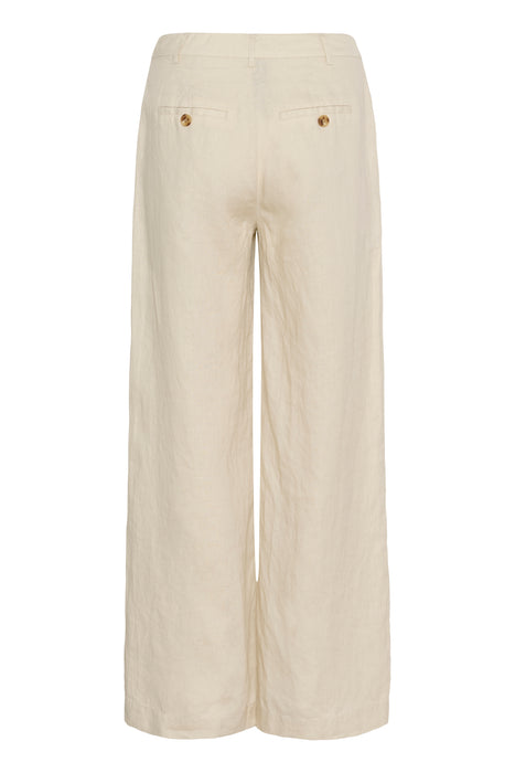 Part Two NinnesPW Linen Trouser French Oak