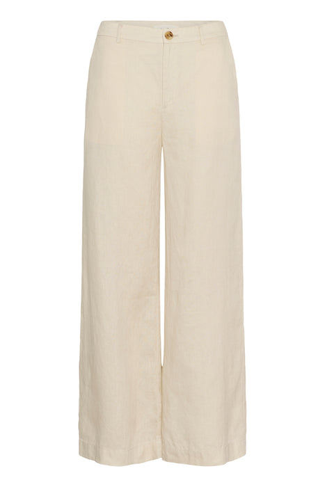 Part Two NinnesPW Linen Trouser French Oak