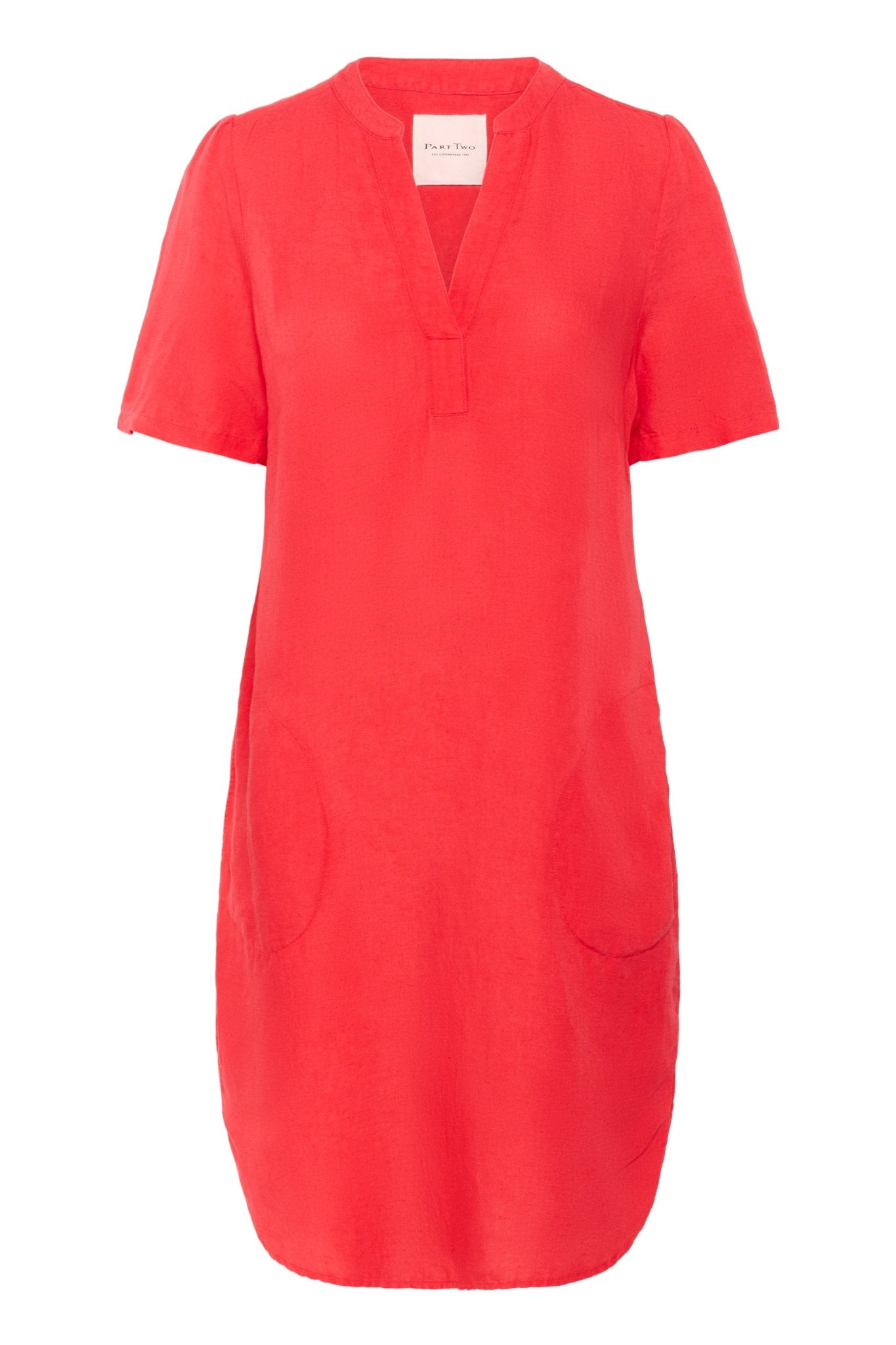 picture of Part Two Aminase Dress Linen - Bittersweet - Number Two - womens - fashion - clothing - Part Two 3