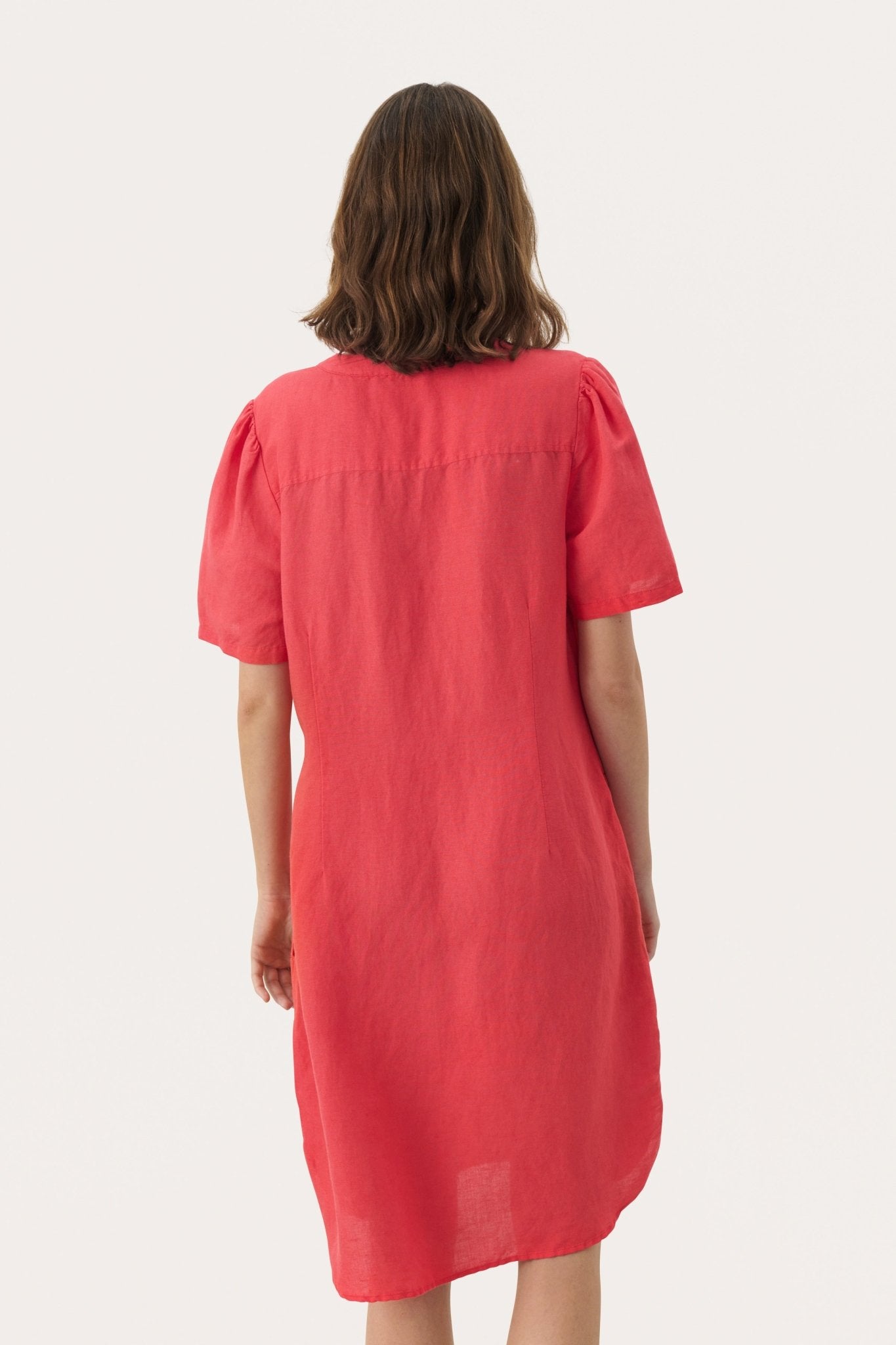 picture of Part Two Aminase Dress Linen - Bittersweet - Number Two - womens - fashion - clothing - Part Two 7