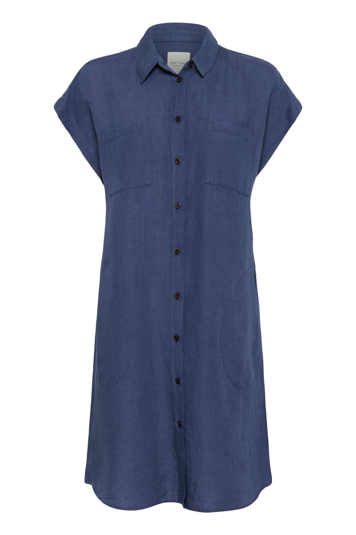 picture of Part Two Ellena Dress Linen - Oceana - Number Two - womens - fashion - clothing - Part Two 5
