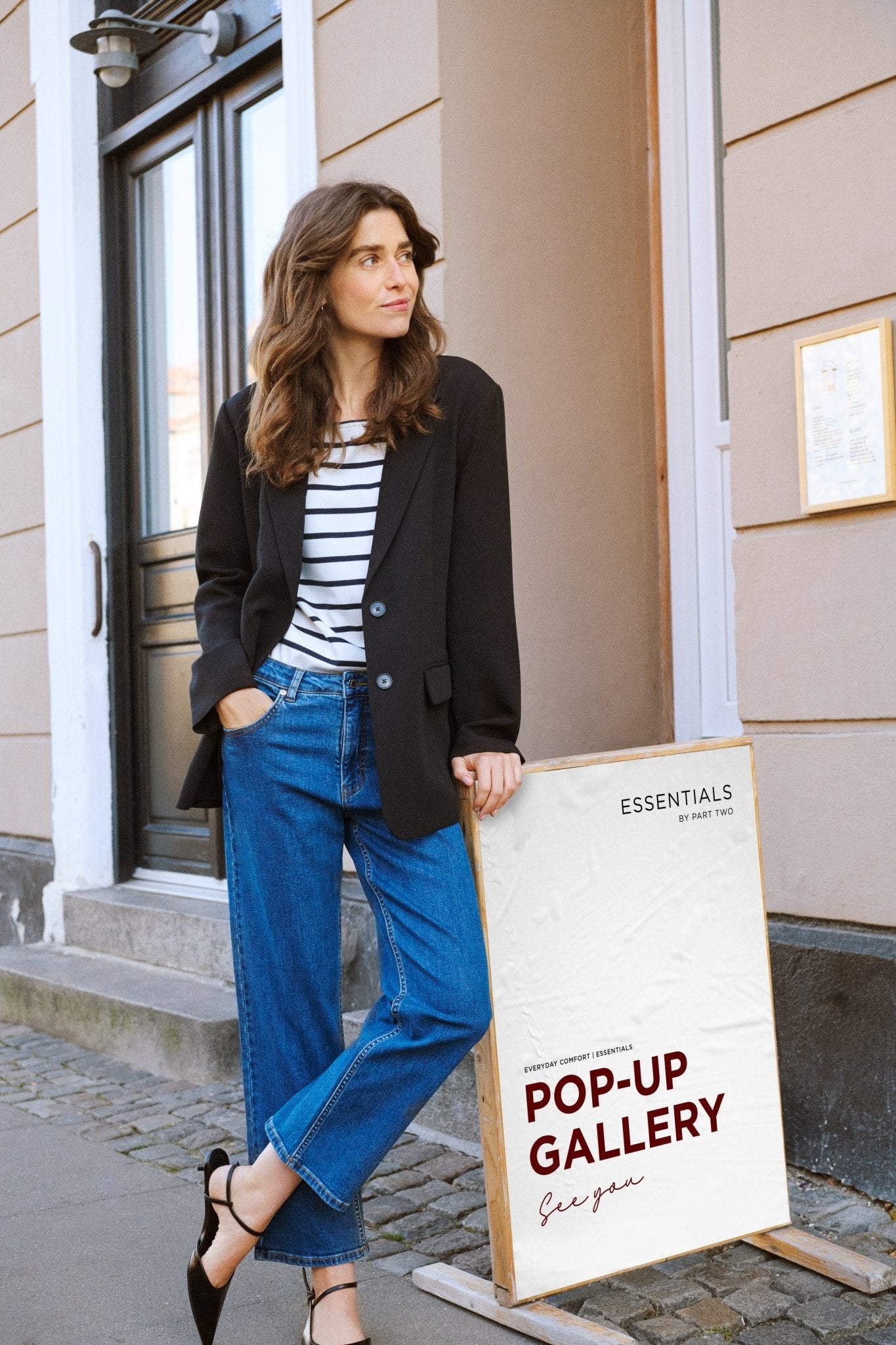 picture of Part Two Judyas Jeans - Medium Dark Blue Denim - Number Two - womens - fashion - clothing - Part Two 1
