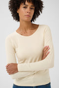 picture of Part Two Nemajas T-Shirt - Whitecap - Number Two - womens - fashion - clothing - Part Two 1