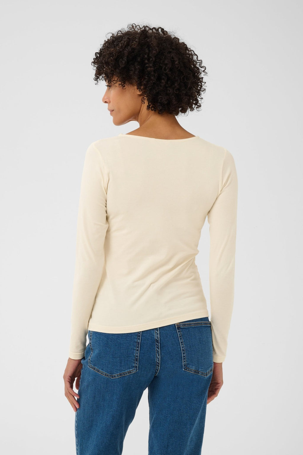picture of Part Two Nemajas T-Shirt - Whitecap - Number Two - womens - fashion - clothing - Part Two 5