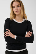 picture of Part Two Nemajas T-Shirt - Black - Number Two - womens - fashion - clothing - Part Two 1