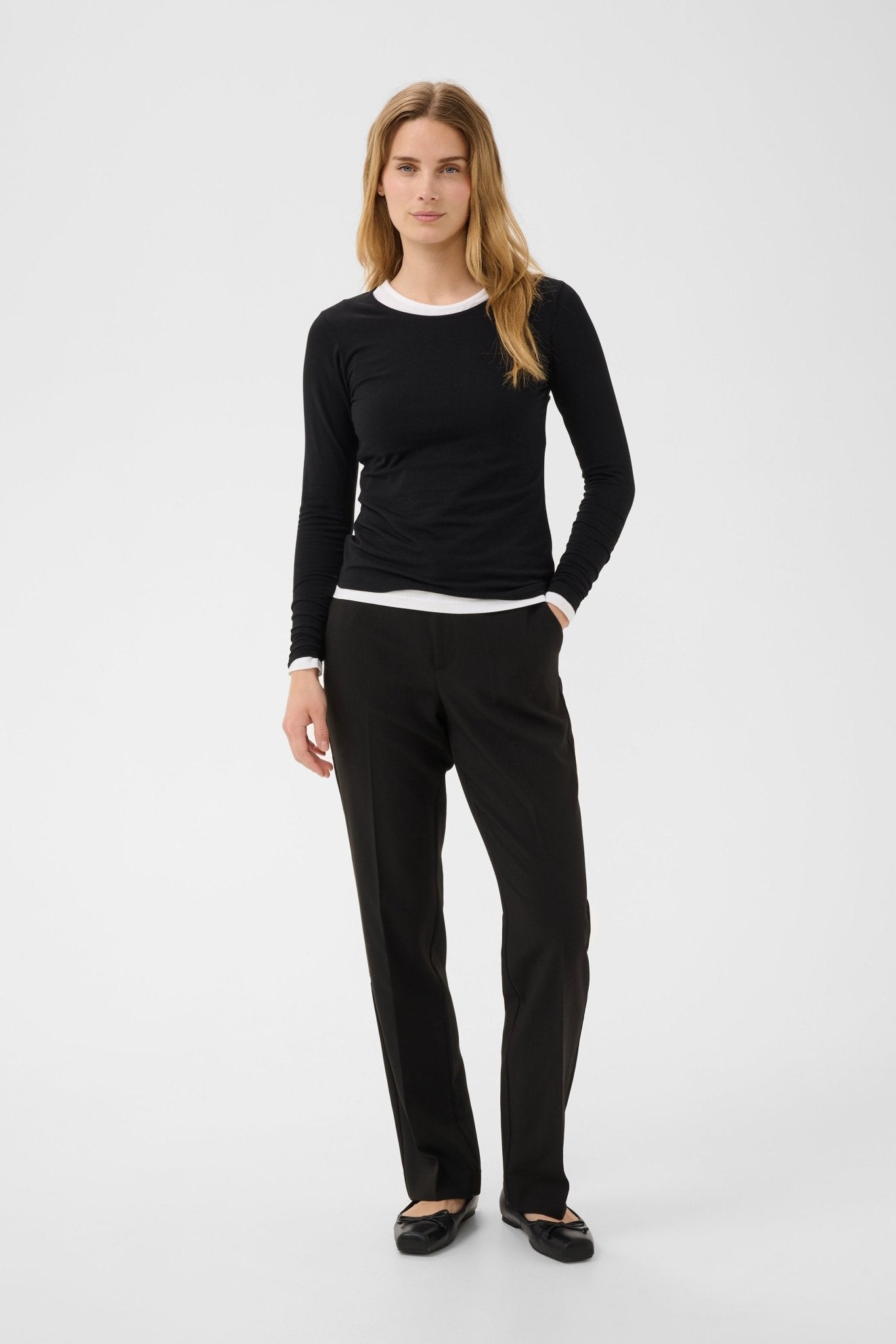 picture of Part Two Nemajas T-Shirt - Black - Number Two - womens - fashion - clothing - Part Two 5