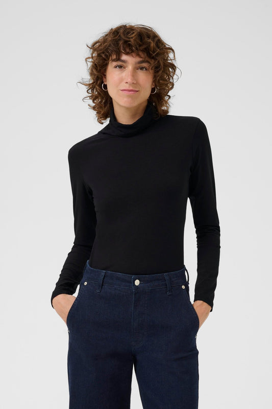 picture of Part Two Efinas T-Shirt - Black - Number Two - womens - fashion - clothing - Part Two 1