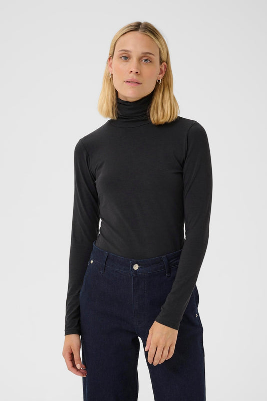 picture of Part Two Efinas T-Shirt - Dark Navy - Number Two - womens - fashion - clothing - Part Two 1