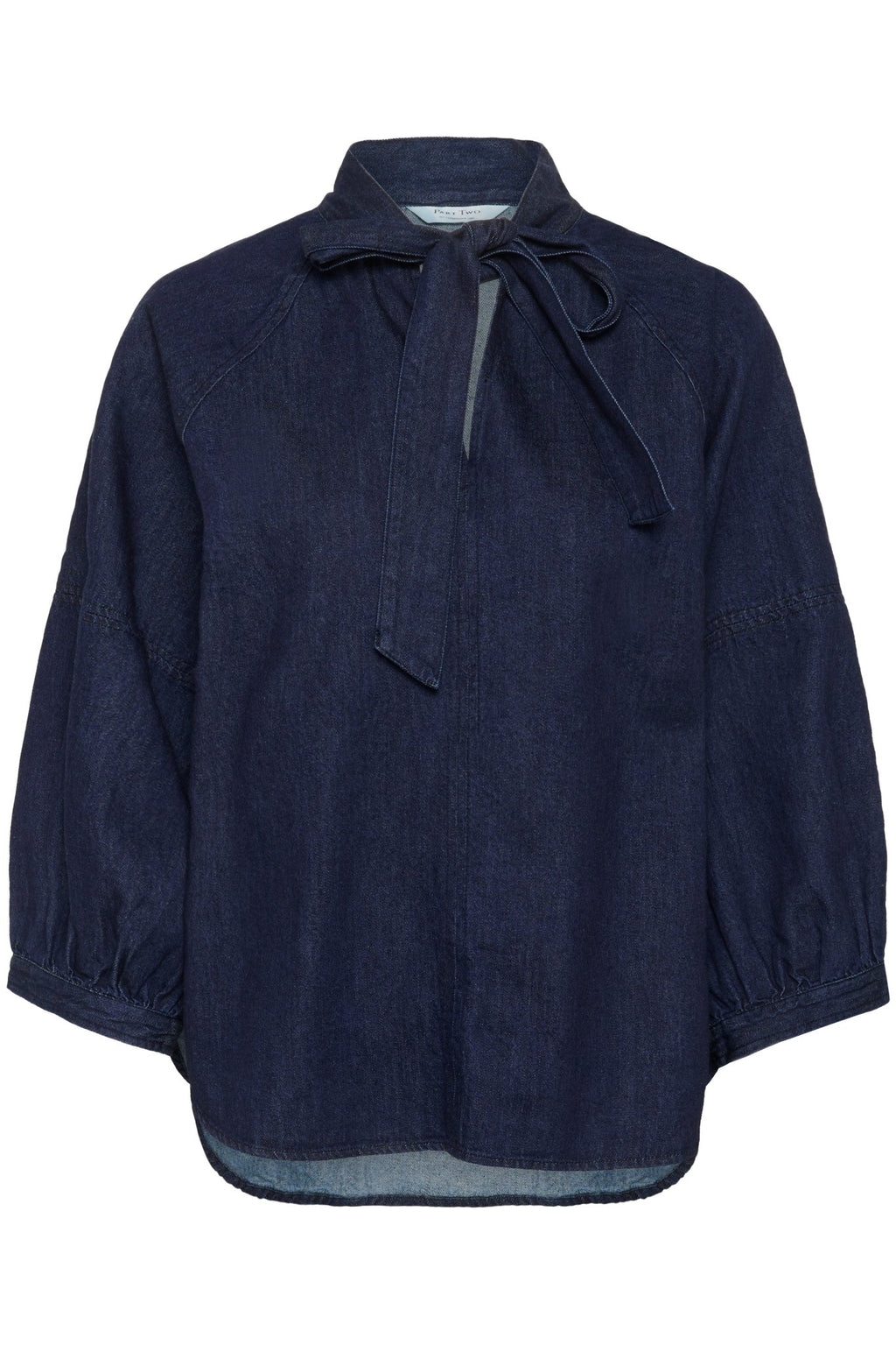 picture of Part Two Sassi Shirt - Rinse Blue Denim - Number Two - womens - fashion - clothing - Part Two 4