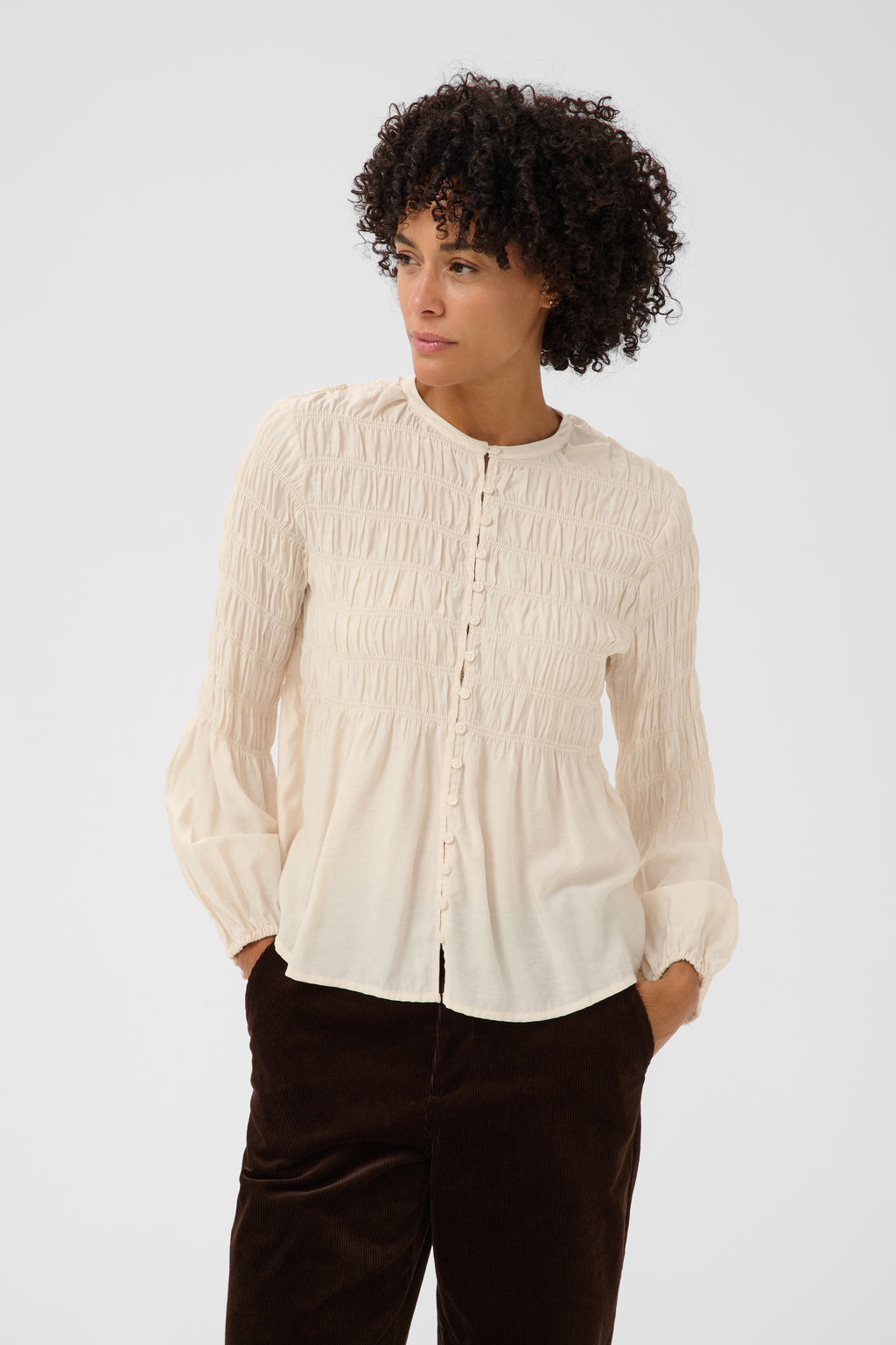 Part Two Siffe Shirt - Whitecap Gray