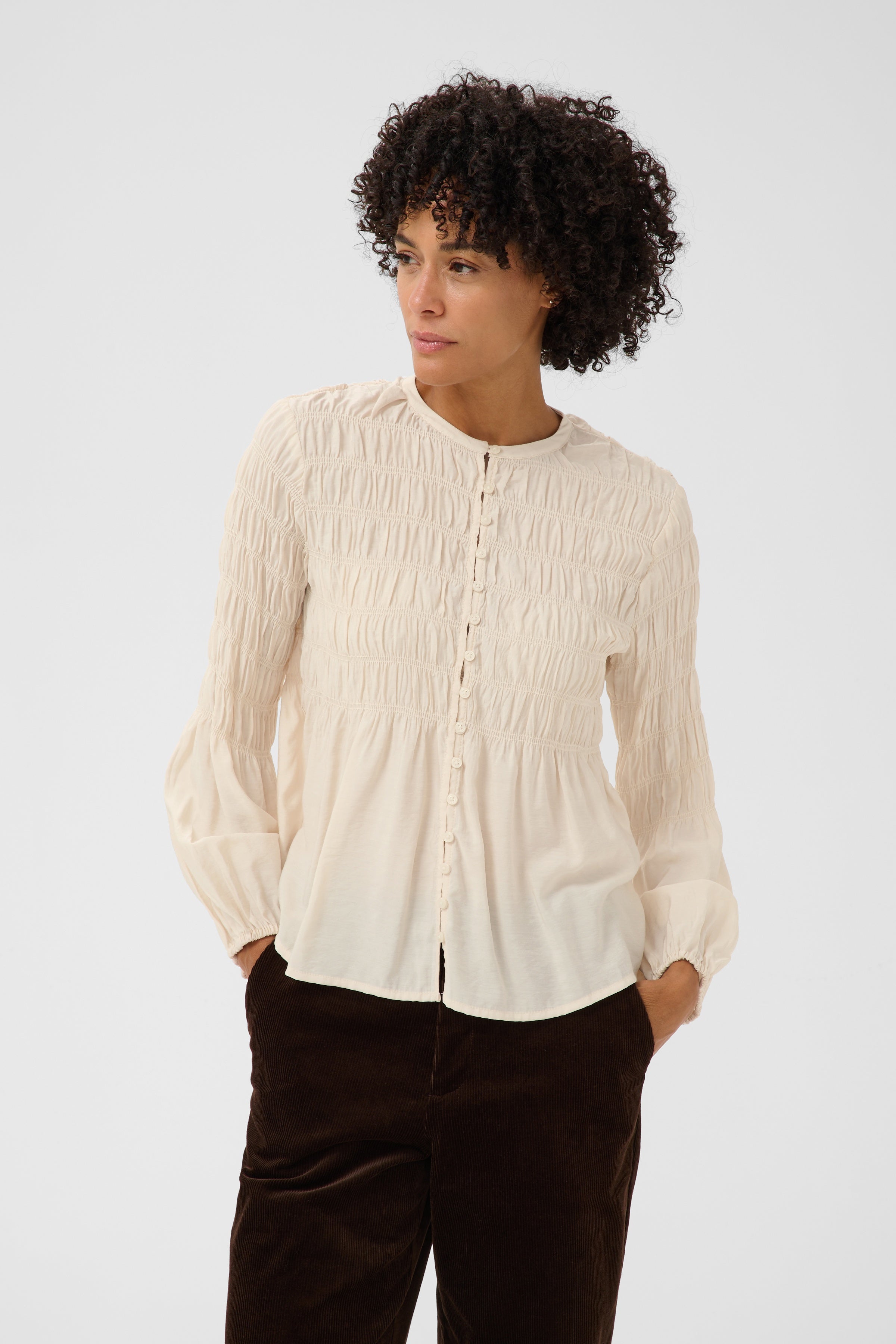 Part Two Siffe Shirt - Whitecap Gray