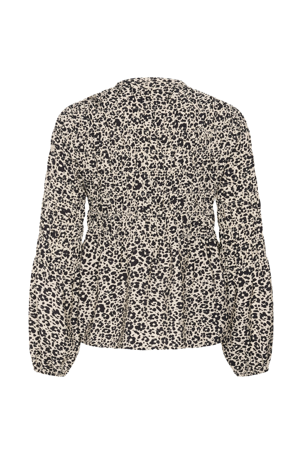 Part Two Siffe Shirt - Dark Navy Flower Spots
