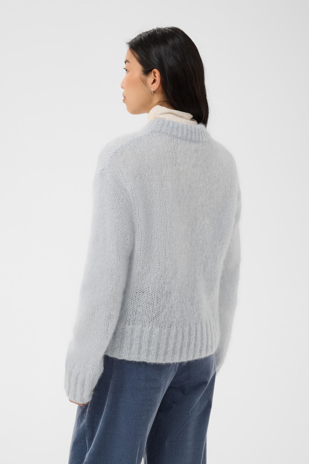 Part Two Sille Pullover - Gray Dawn