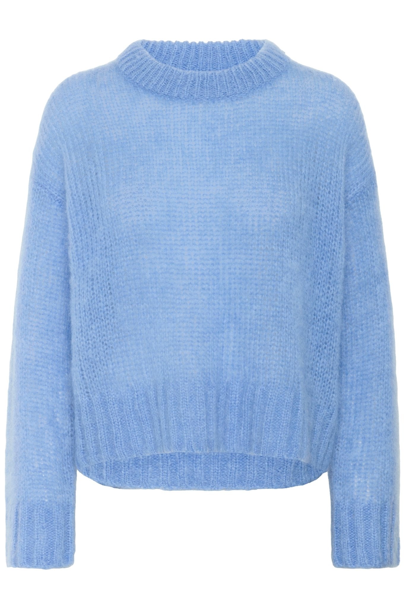 picture of Part Two Sille Pullover - Vista Blue - Number Two - womens - fashion - clothing - Part Two 4