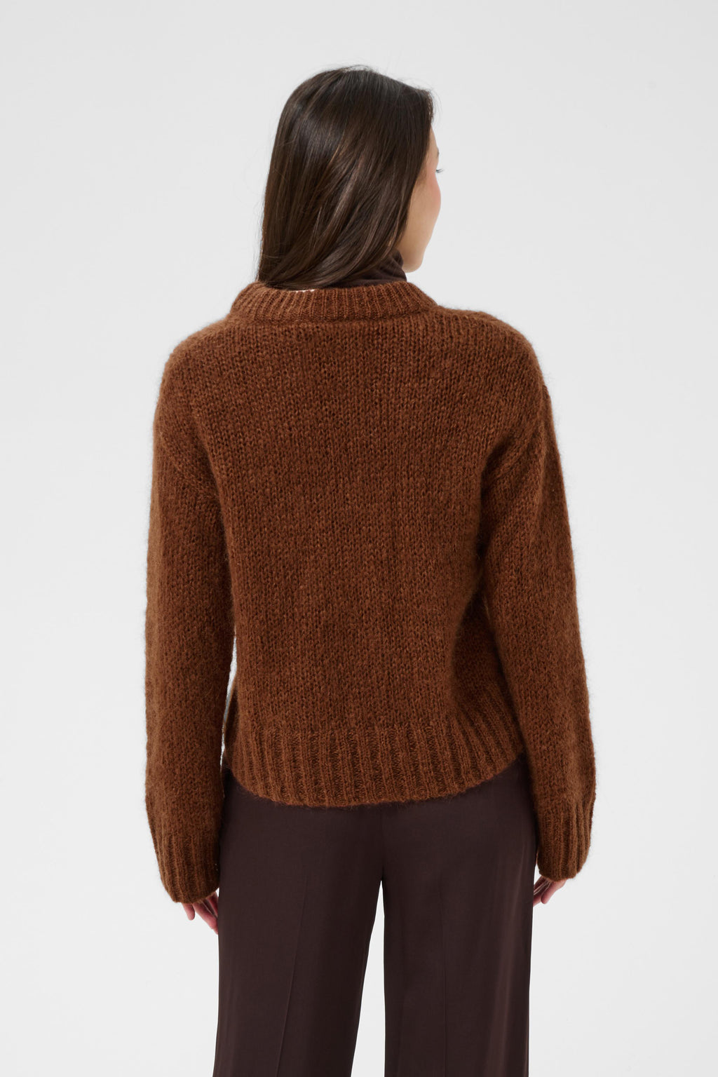 Part Two Sille Pullover - Brown Out
