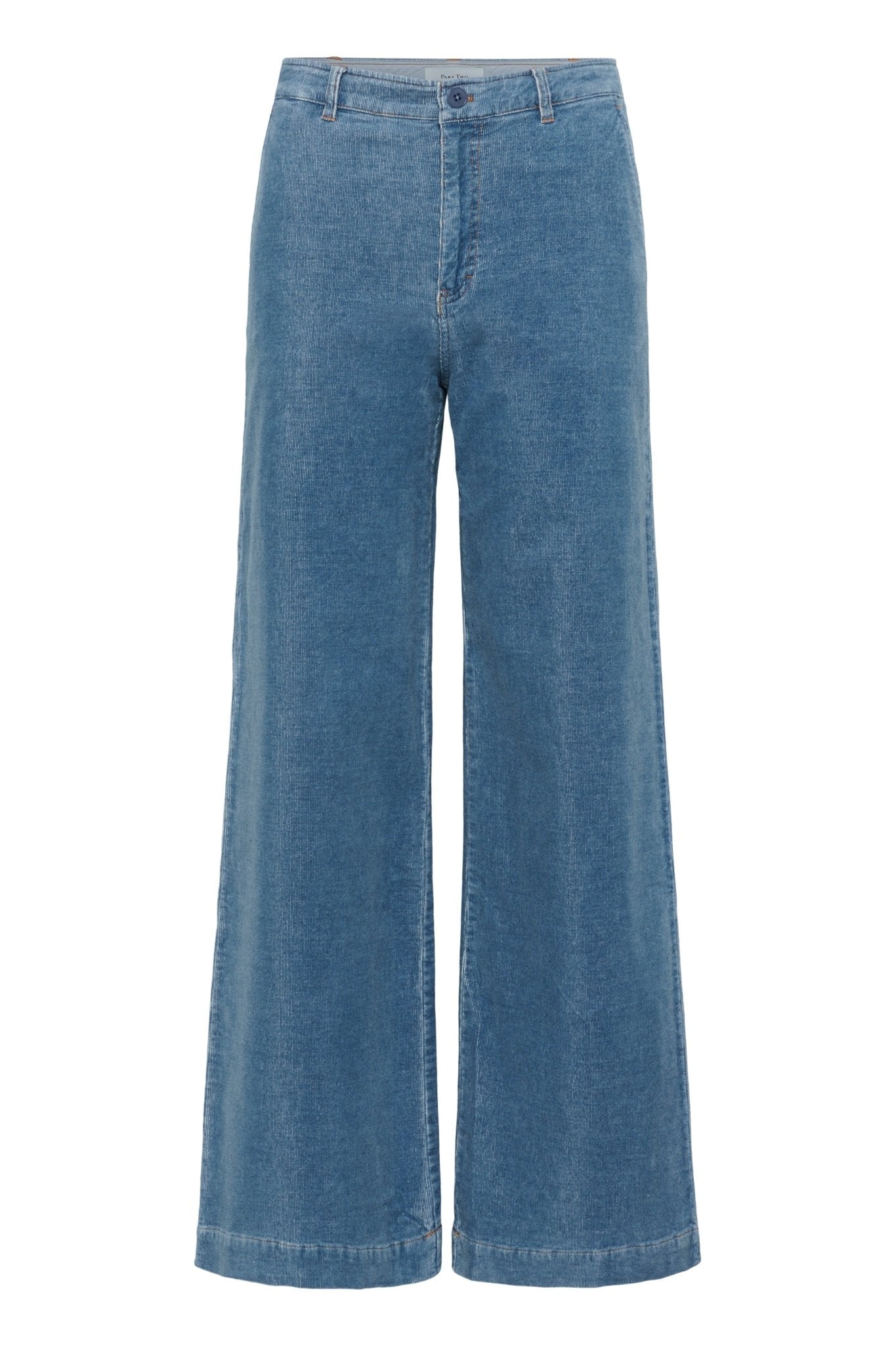 picture of Part Two Ninnen Trousers - Light Blue Denim Cord - Number Two - womens - fashion - clothing - Part Two 1