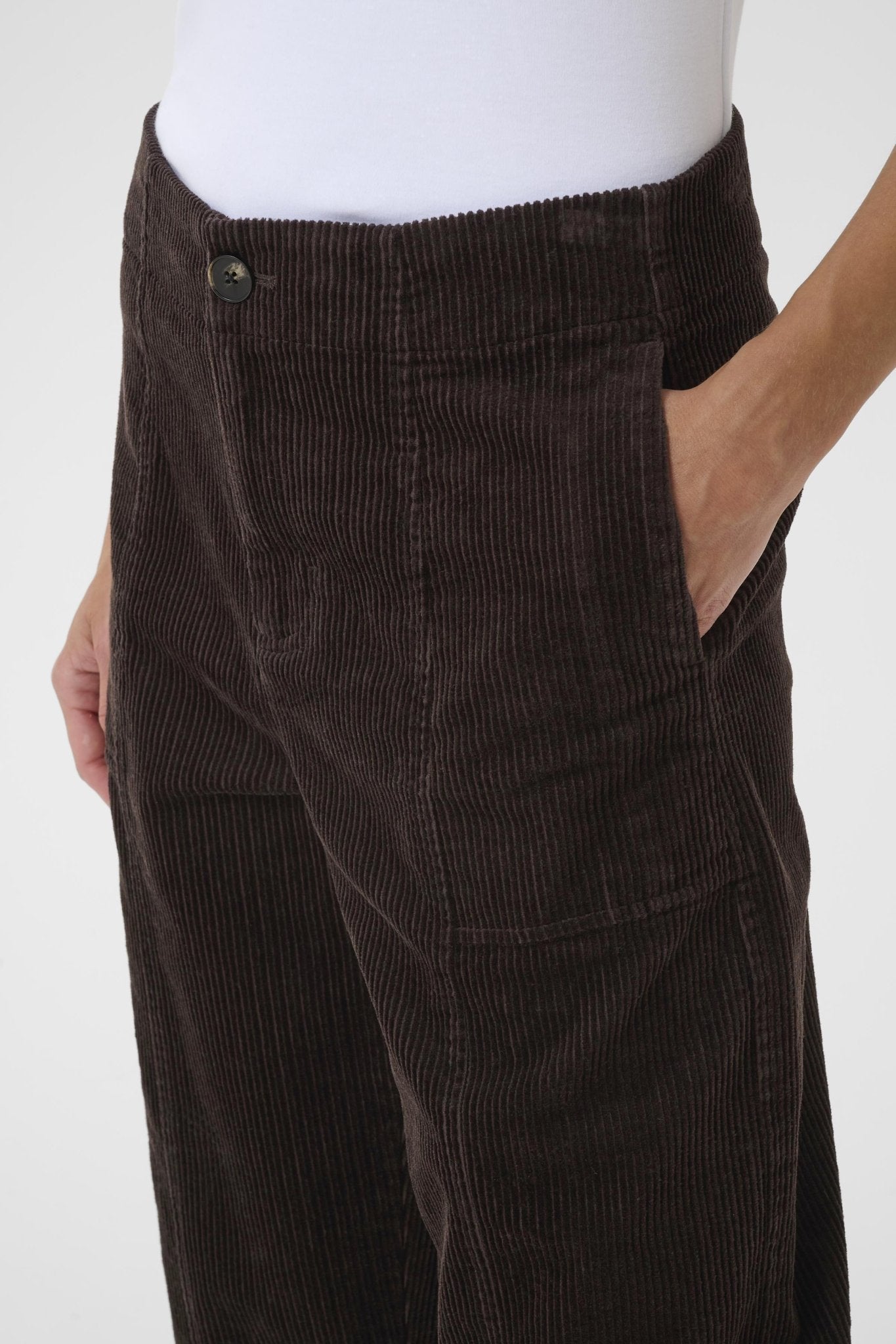 picture of Part Two Netta Trouser - Ganache - Number Two - womens - fashion - clothing - Part Two 2
