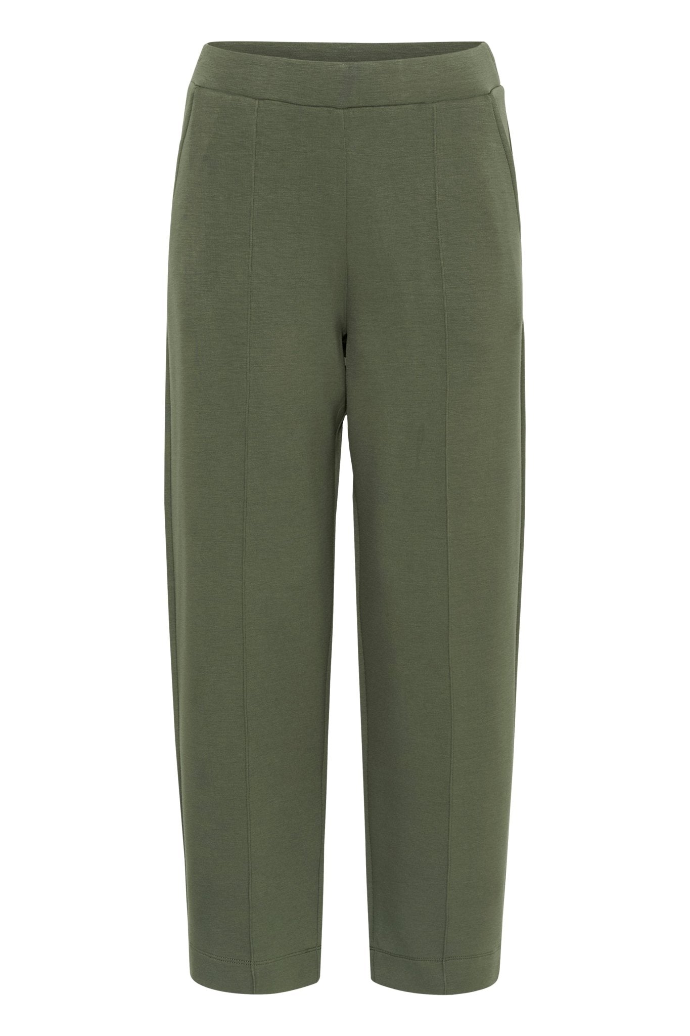 picture of Part Two Zena Trouser - Beetle Green - Number Two - womens - fashion - clothing - Part Two 6