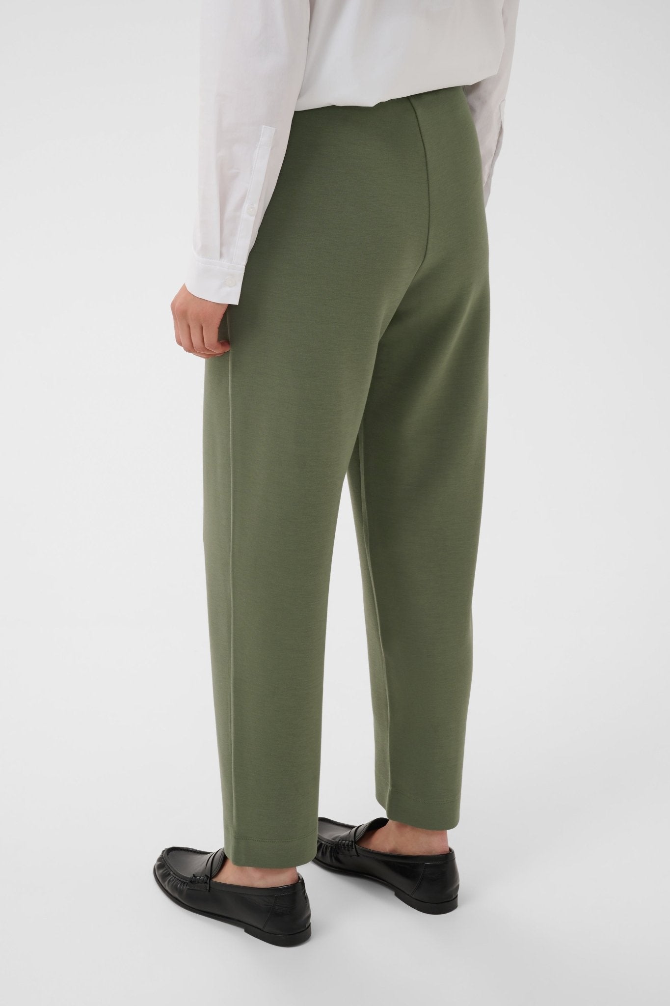 picture of Part Two Zena Trouser - Beetle Green - Number Two - womens - fashion - clothing - Part Two 5