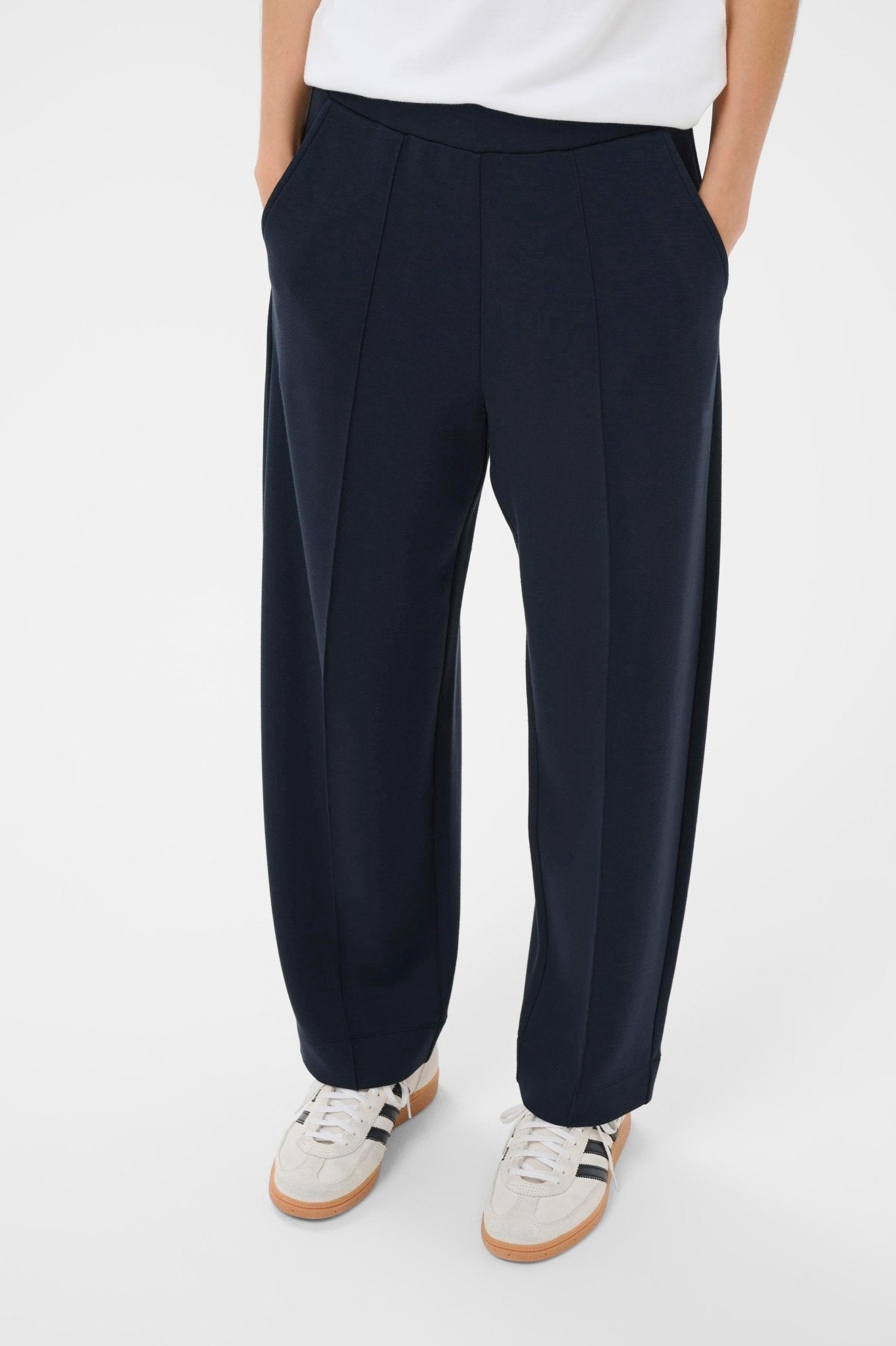 picture of Part Two Zena Trouser - Navy - Number Two - womens - fashion - clothing - Part Two 2