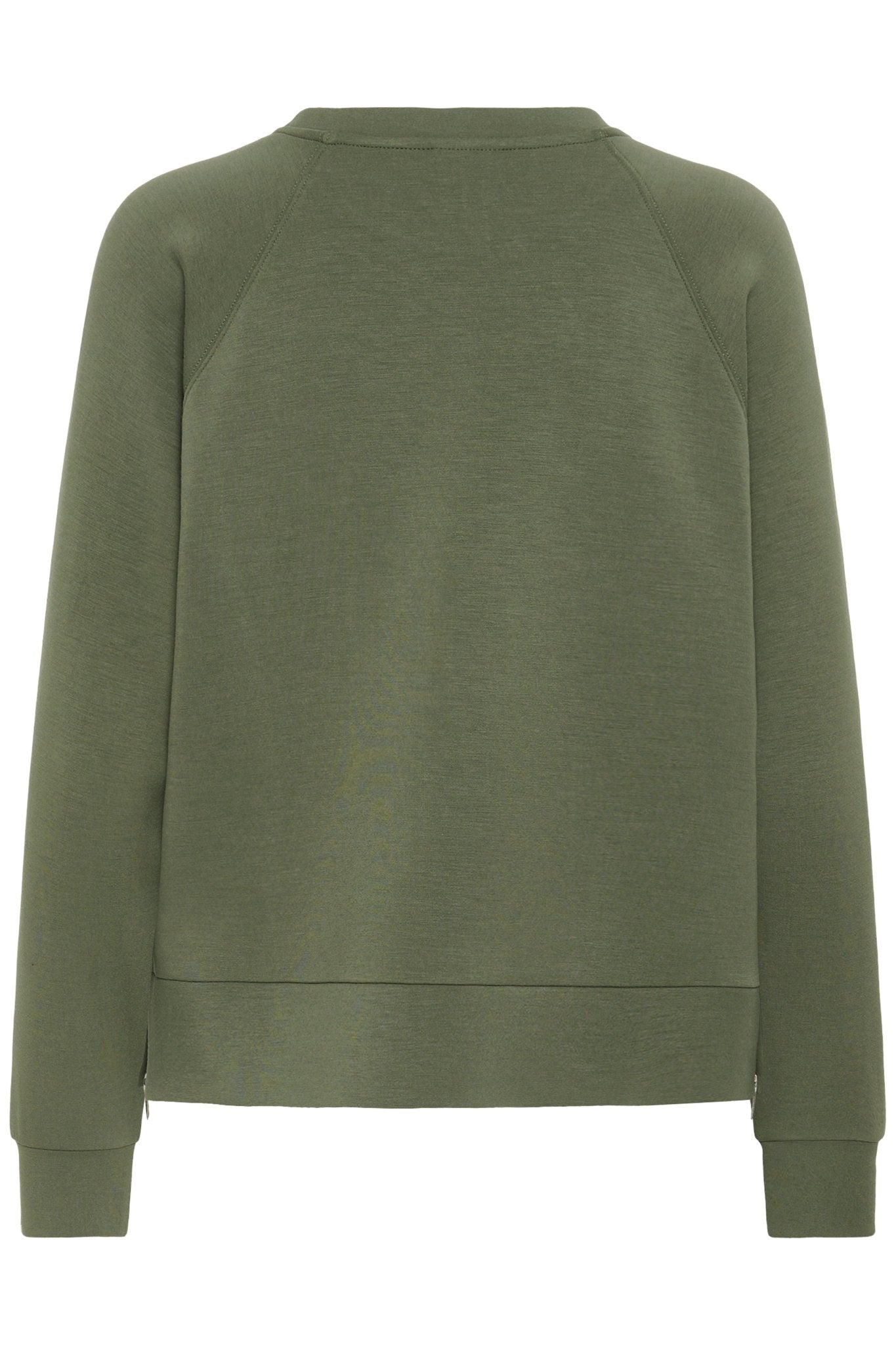 picture of Part Two Zola Sweatshirt - Beetle Green - Number Two - womens - fashion - clothing - Part Two 5