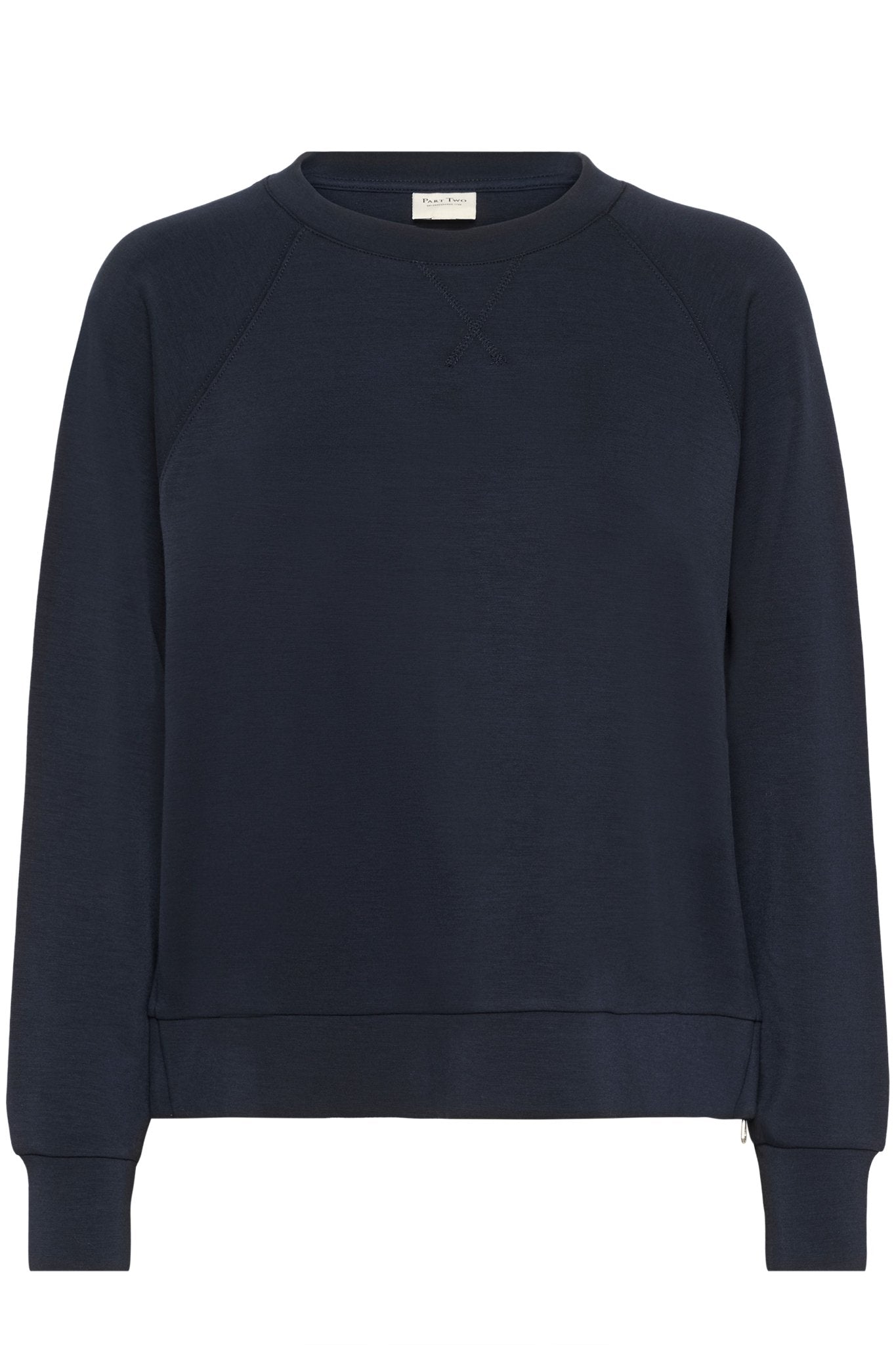picture of Part Two Zola Sweatshirt - Navy - Number Two - womens - fashion - clothing - Part Two 2