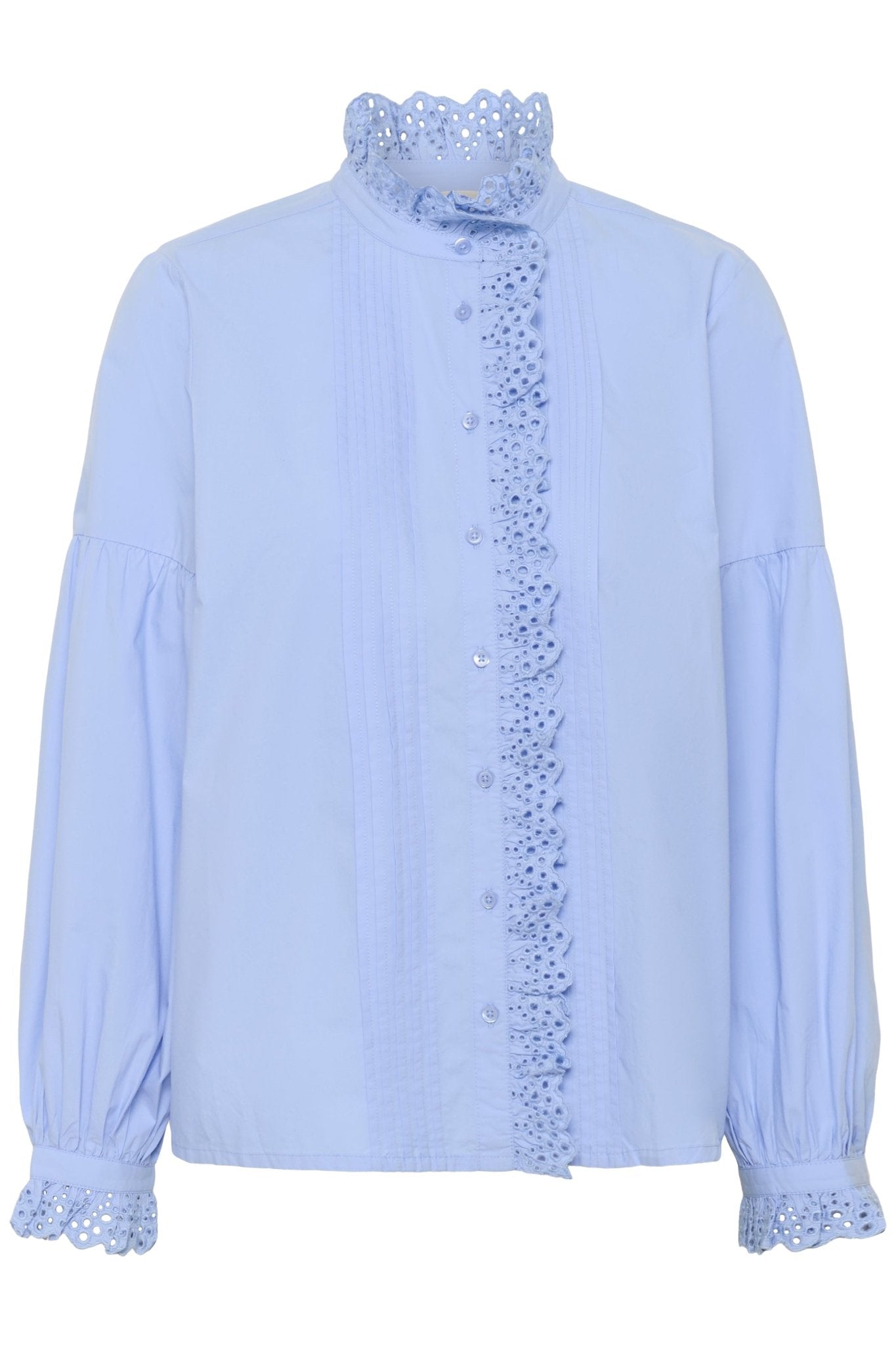 picture of Part Two Anastasja Shirt - Serenity Blue - Number Two - womens - fashion - clothing - Part Two 5