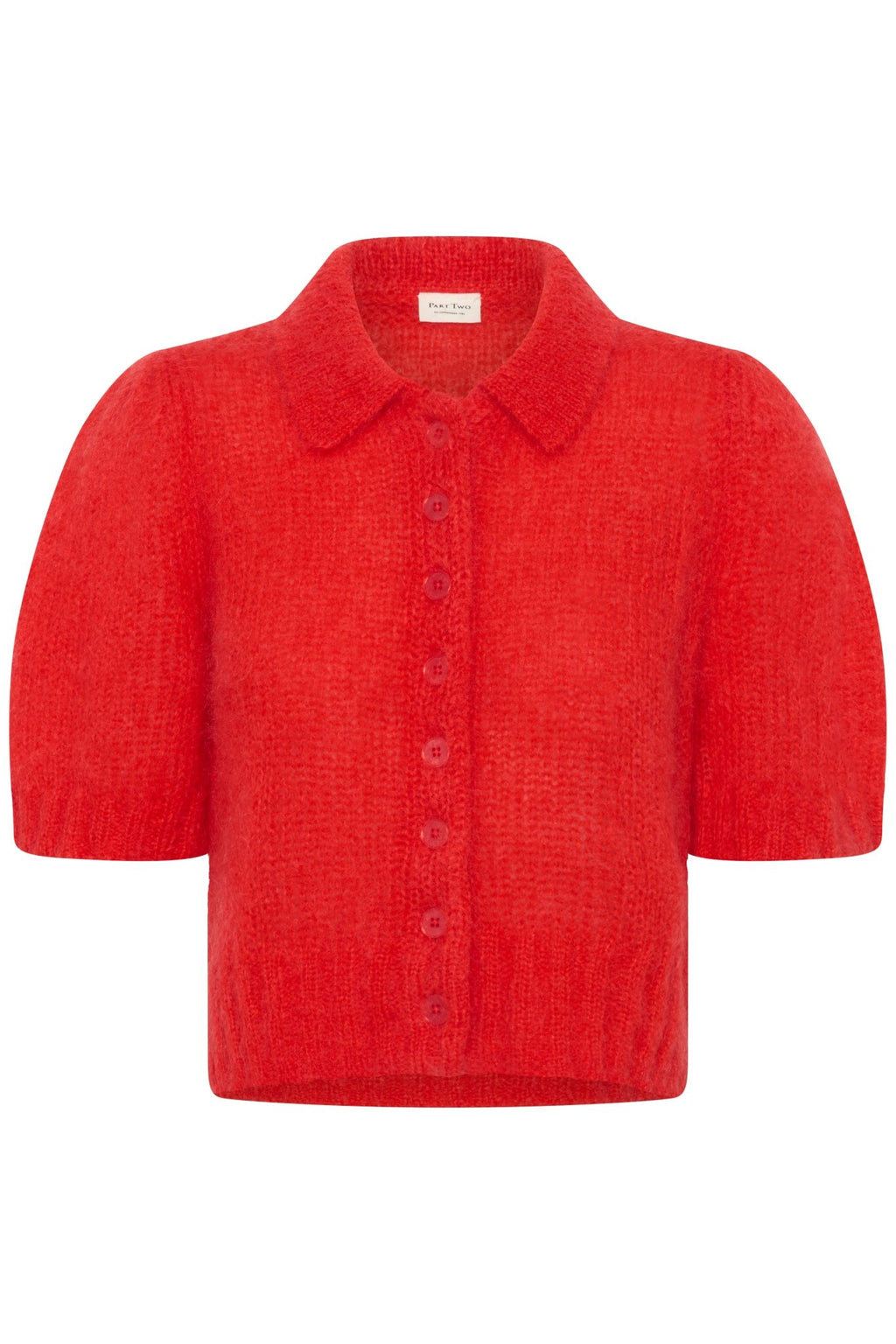 picture of Part Two Vernoni Cardigan - Poppy Red - Number Two - womens - fashion - clothing - Part Two 5