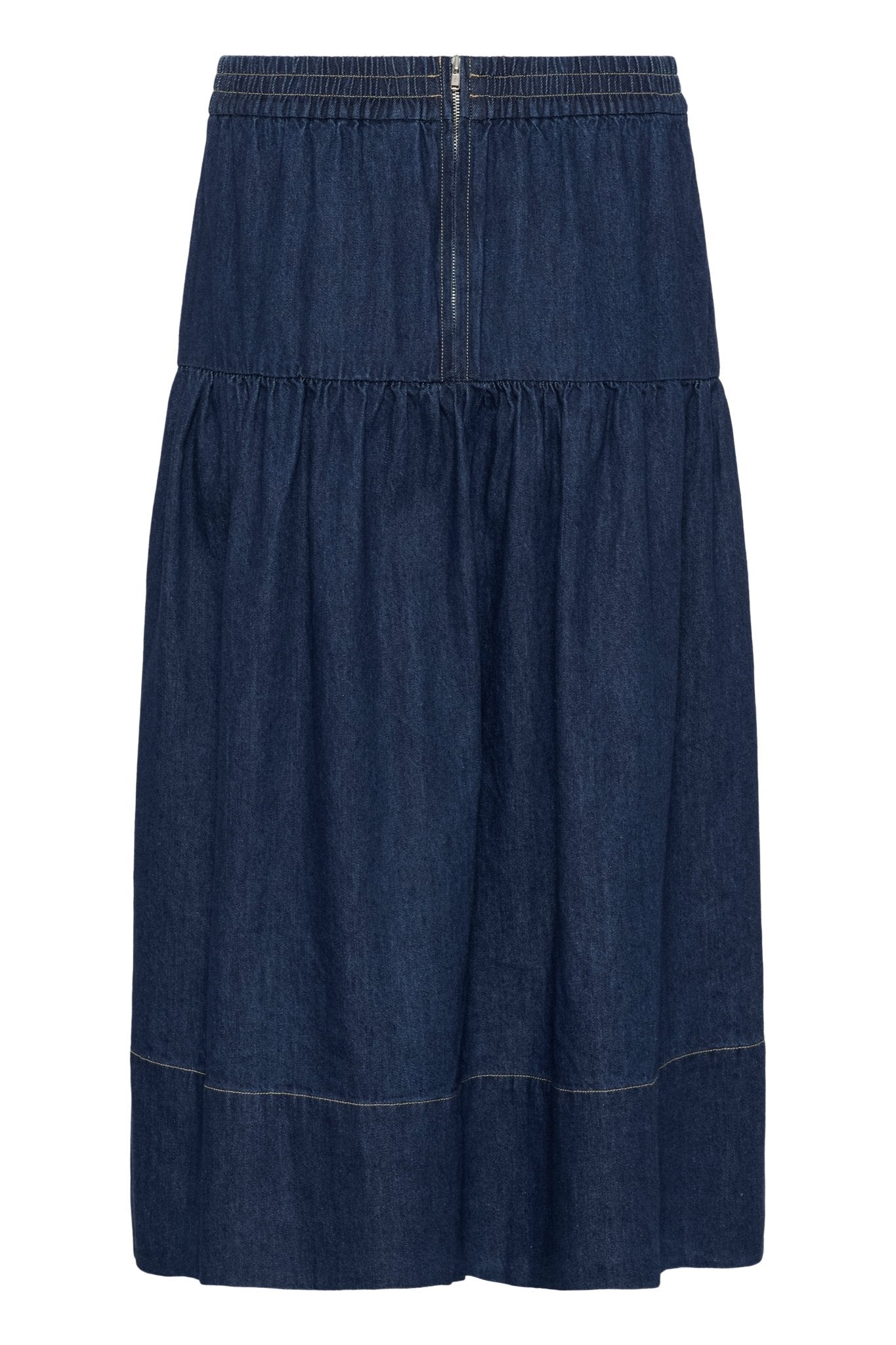 picture of Part Two Nellia Skirt - Dark Blue Denim - Number Two - womens - fashion - clothing - Part Two 6