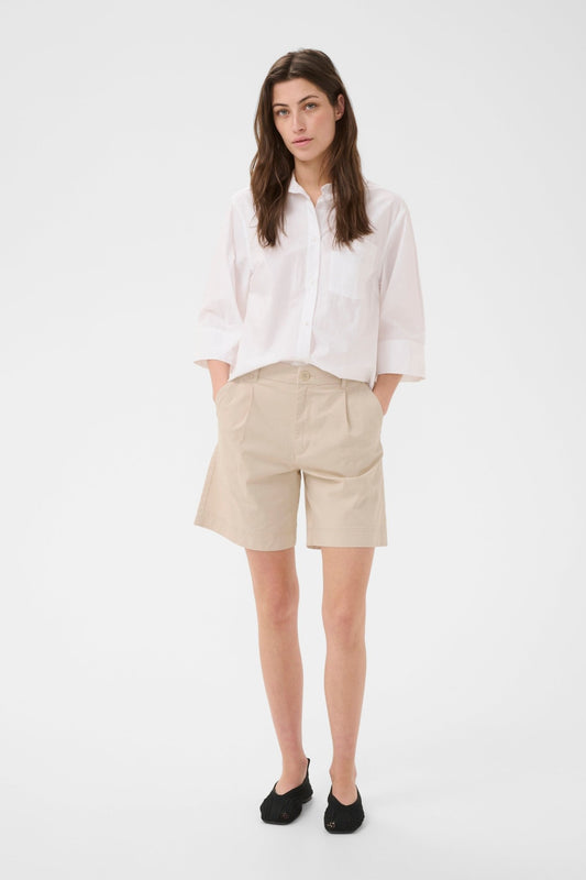 picture of Part Two Bonni Shorts - French Oak - Number Two - womens - fashion - clothing - Part Two 1