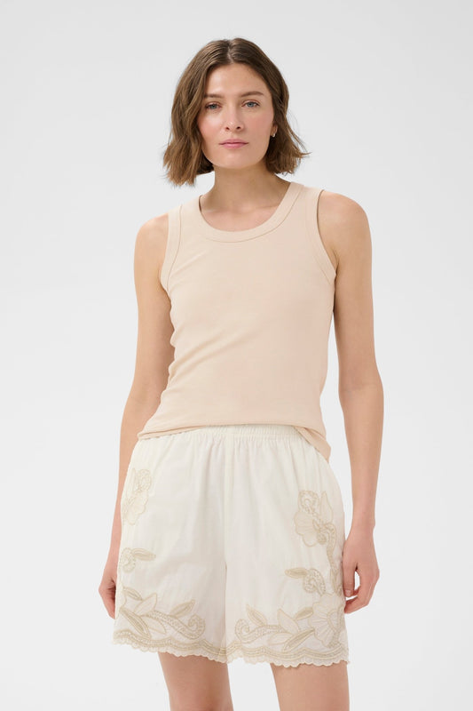 picture of Part Two Bessy Vest Top French Oak - Number Two - womens - fashion - clothing - Part Two 1