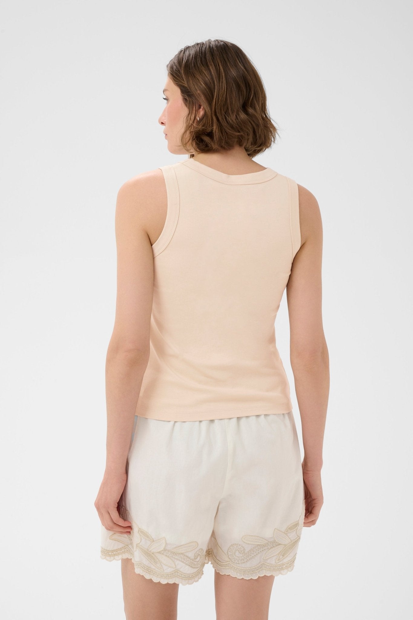 picture of Part Two Bessy Vest Top French Oak - Number Two - womens - fashion - clothing - Part Two 4